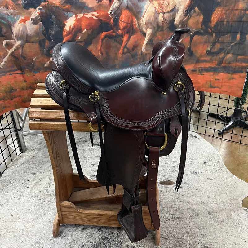 Used Big Horn Trail Saddle, 16"
