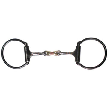 Dutton Sweet Iron Dogbone D-Ring Snaffle Bit