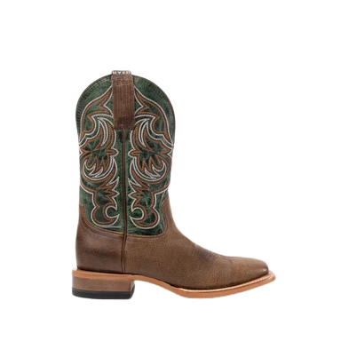 Hyer Men's Tan/Green Bucklin Boots