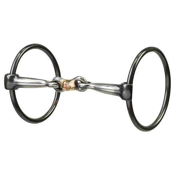 Weaver Ring Snaffle Bit with 5" Sweet Iron Dogbone Mouth