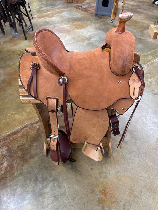 R Bar B Strip Down Ranch Saddle, 14.5" Seat