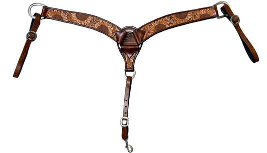 Scott Thomas 2" Vintage Sunflower Breast Collar