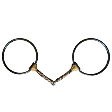 Dutton Twisted Wire Ring Snaffle Bit