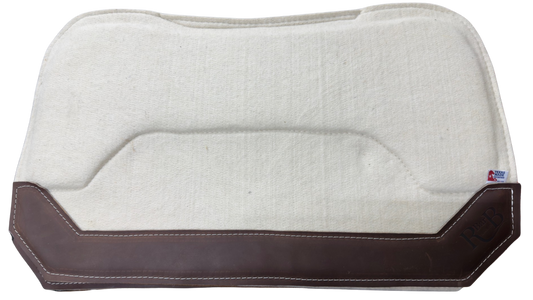 R Bar B Wool Spine Relief Pad