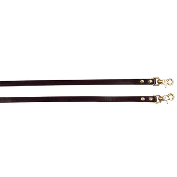 Circle Y Brass Scissor Snap Split Reins