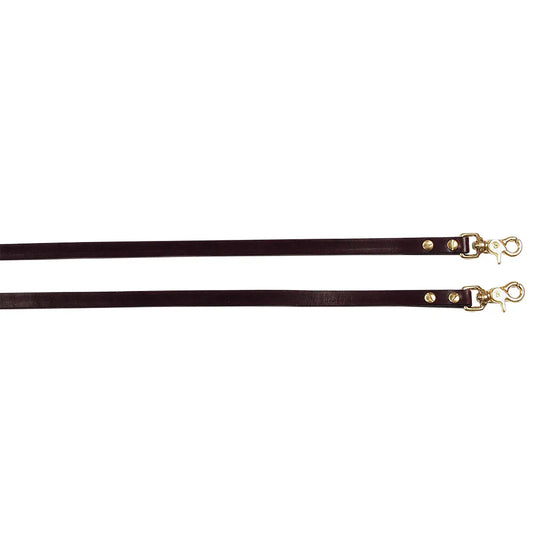 Circle Y Brass Scissor Snap Split Reins