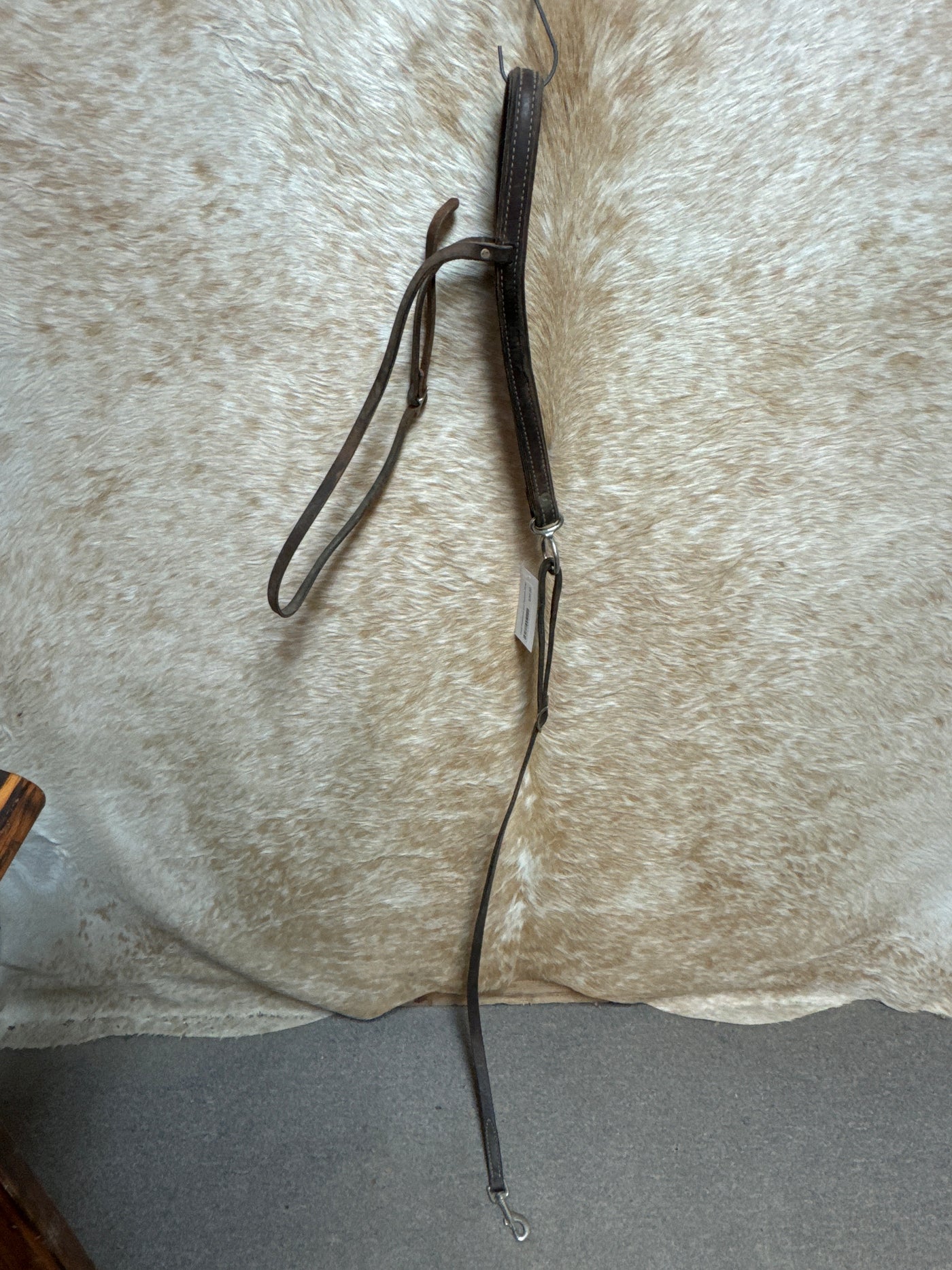 Used Noseband and Tiedown Strap