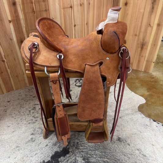 R Bar B Workhorse Seat Rig Rancher, 16" Seat