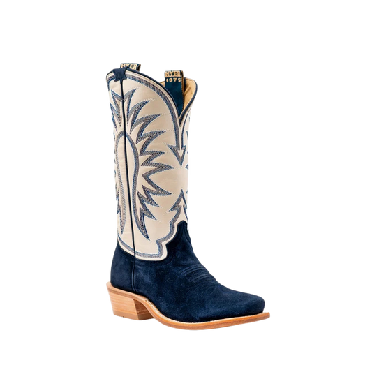 Hyer Women's Rose Hill Boots-Metallic Bone/Dark Navy