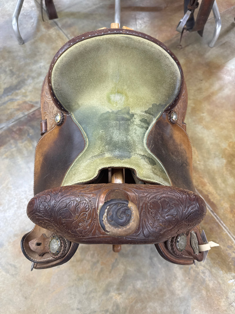 Used Cactus Saddlery Charmayne Jaymes Barrel Racer Saddle, 13" Seat