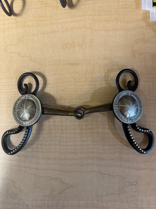 Garren Silver Mounted Short Shanked Snaffle