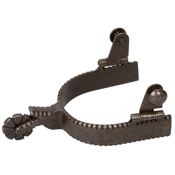 Weaver Ladies' Western Spurs with Plain Buffed Brown Band