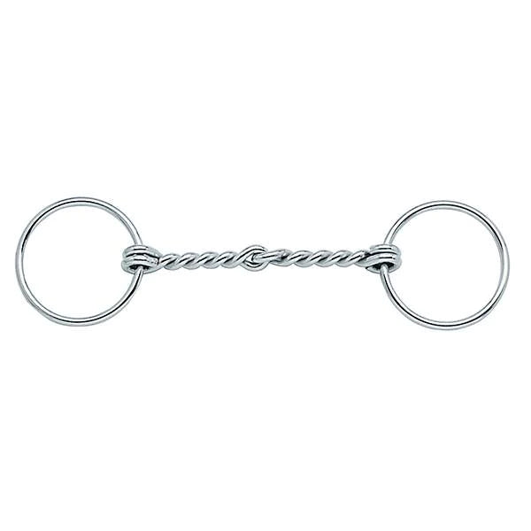 Weaver 6" Single Twisted Wire Snaffle Mouth Bit
