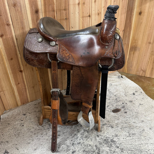 Used John Lyons Custom Roper, 17" Seat