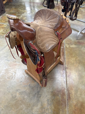 Used Veatch Pleasure/Trail Saddle, 14" Seat
