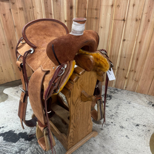 R Bar B Workhorse Seat Rig Rancher, 15" Seat