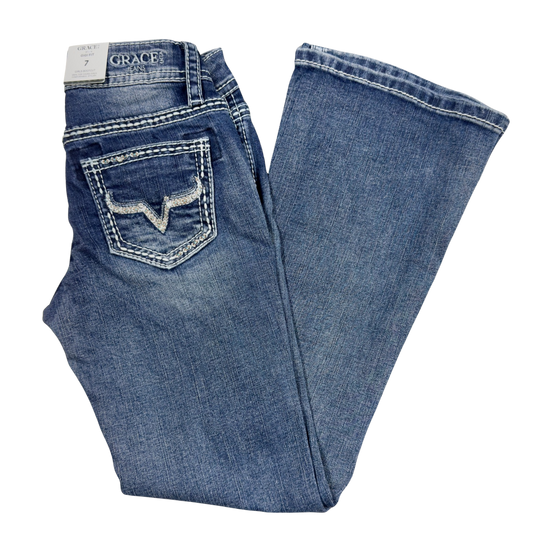 Grace in LA Girl's Bootcut Jeans