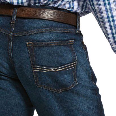 Ariat Men's Durham M5 Slim Stretch Legacy Stackable Straight Leg Jean
