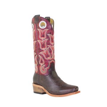 Hyer Women's Brown/Red Tipton Boots
