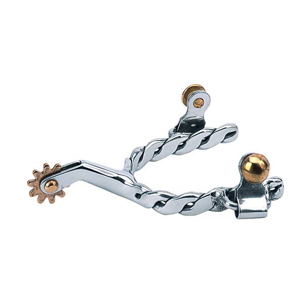 Weaver Children's Spurs with Twisted Band