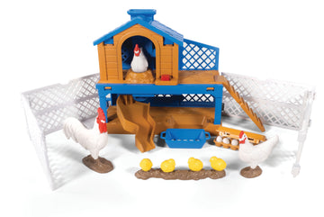 Big Country Toys 11-Piece Chicken Coop Playset
