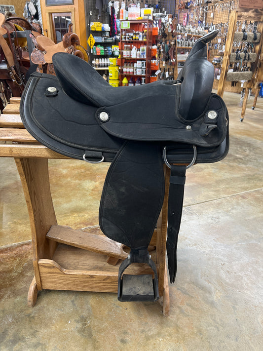 Used Abetta Trail Saddle, 16" Seat