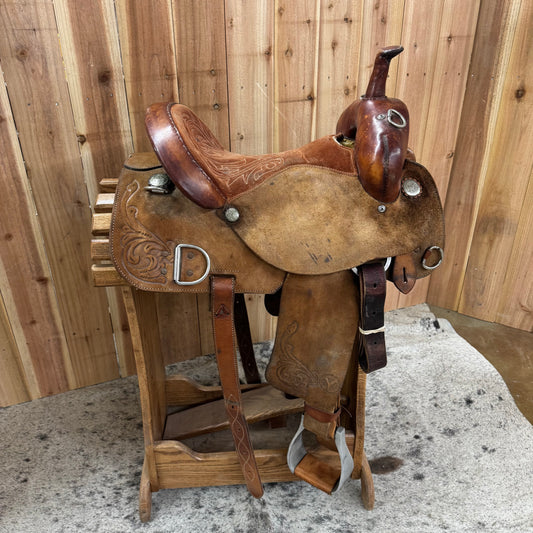 Used Circle Y Barrel Trainer, 14.5" Seat