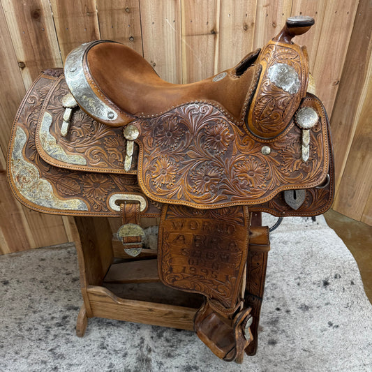 Used Billy Cook Show Saddle, 15.5" Seat