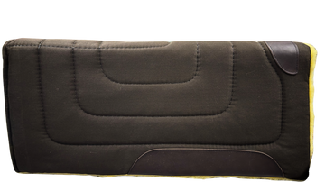 Brown Twill Saddle Pad