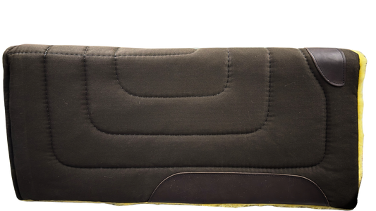 Brown Twill Saddle Pad