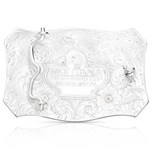 Montana Silversmiths Lone Star Legacy Buckle with Longhorn