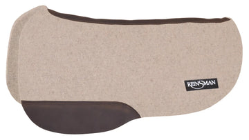 Reinsman Apex Round Skirt Bone Wool Pad