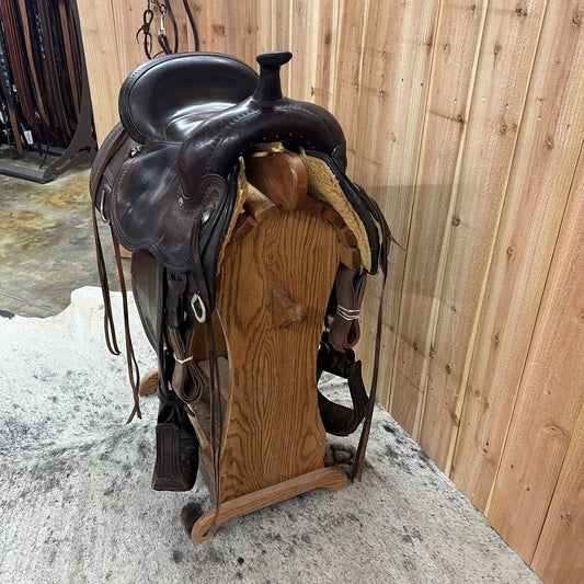 Used Circle Y Trail Saddle, "Topeka", 16" Seat