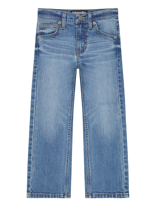 Wrangler Boy's 20X No. 42 Vintage Bootcut Slim Fit Jean-Topsail
