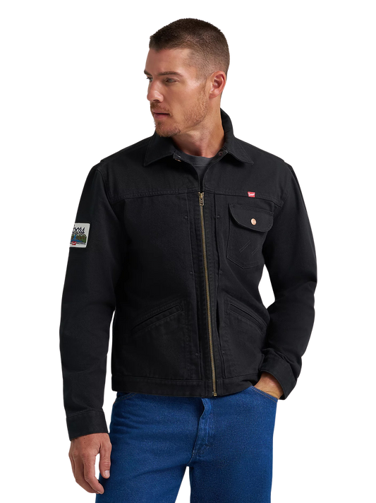 Wrangler X Coors Pinnacle Wshed Black Men's Jacket