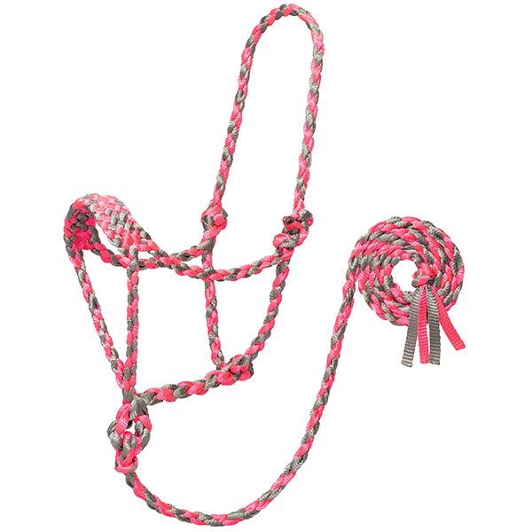 Weaver Braided Rope Halter w/10' Lead