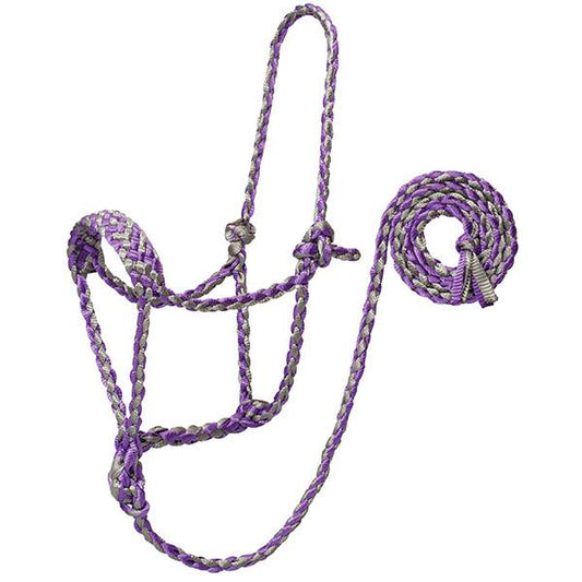 Weaver Braided Rope Halter w/10' Lead