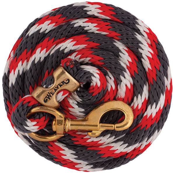 Weaver Poly Lead Rope w/Solid Brass 225 Snap