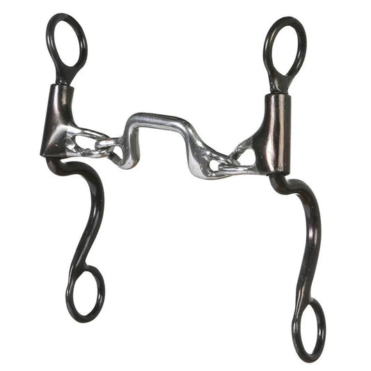Dutton Square Ported Chain Short S Calvary Cheek Bit