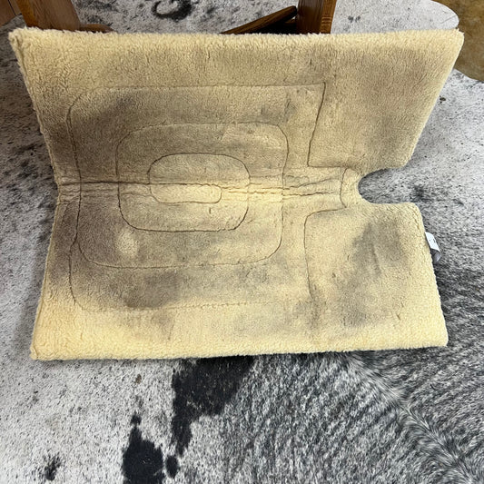 Used Fleece Bottom Saddle Pad
