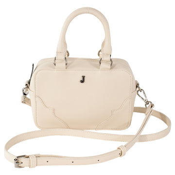 Justin Ladies Ivory Signature Mini Top Handle Bag