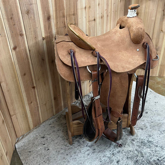 Triple T Ranch Saddle, 16" Seat