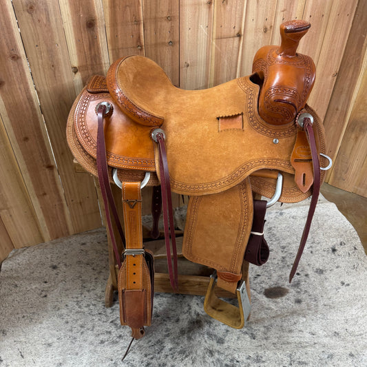 R Bar B Workhorse Ranch Saddle, 16" Seat