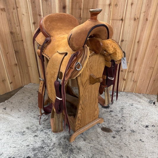 R Bar B Workhorse Seat Rig Rancher, 15.5" Seat