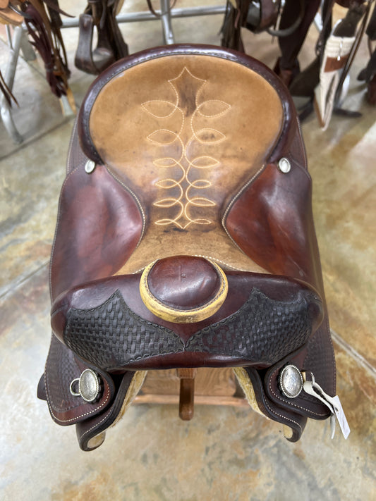 Used Circle Y Roper Saddle, 15" Seat