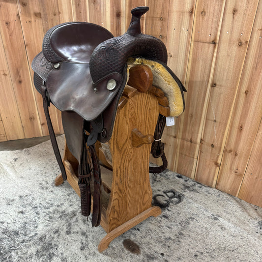 Used Circle Y Team Penner Saddle, 16" Seat