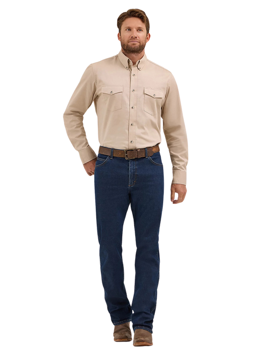 Wrangler Men's 47MWZ Premium Performance Cowboy Cut Regular Fit Warmth Jean