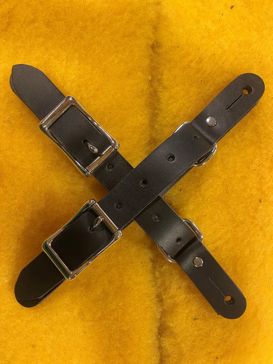 Saddle Barn Rough Stock Spur Straps