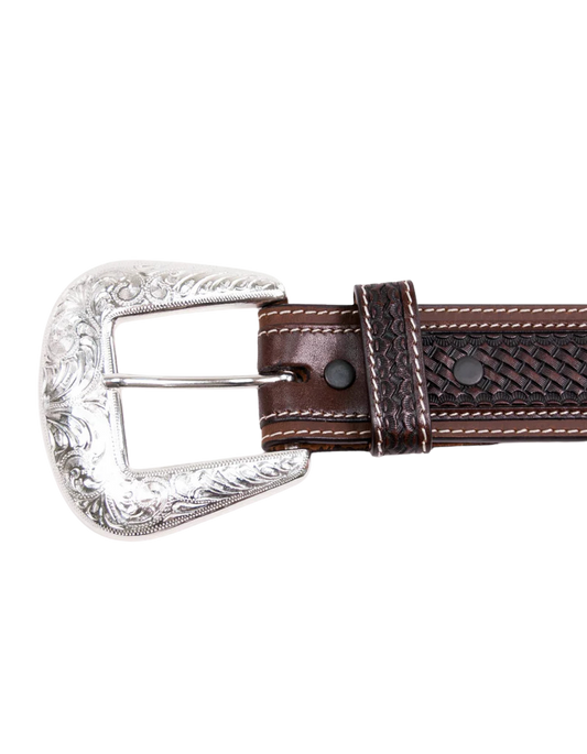 Cowboy Chrome Men's Silversmith Belt