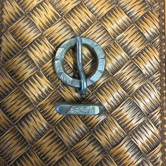 3/4” Fox Ring Buckle & Keeper